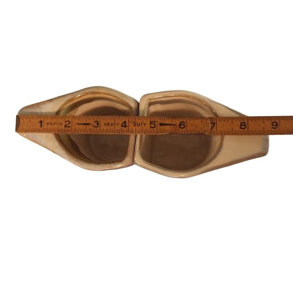 Two Padilla Signed Mexican Stoneware Drip Glaze Pottery Mugs Blue Green - Picture 6 of 7